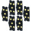 Gripper Spikes Shoes Tpe 3 Pairs Black 8