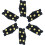Gripper Spikes Shoes Tpe 3 Pairs Black 10