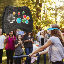 Controller-Piñata-Set mit Stock und Augenmaske