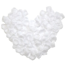 100 pétales de roses artificielles pour décoration de mariage et Saint-Valentin (100 fleurs artificielles * 1 paquet)