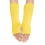 Women's wool half-finger gloves yellow one size 1