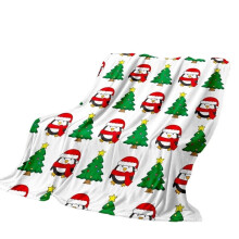 Plaid de Noël – Couverture douce, moelleuse et légère en microfibre pour canapé, lit, fauteuil – Décoration chaleureuse pour les fêtes