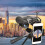 Black Metal Telescope Bracket Tripod L Adapter for Binoculars 9