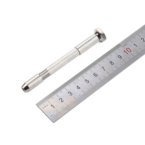 perceuse à main précision avec pince et 10 mèches, outils rotatifs 2