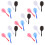 20 Pcs Integrated Dart Accessories Child Thread Tails Throwing Arrows 7