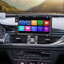 7-Inch Touchscreen Car MP5 Player 7012B | Bluetooth 5.0 | FM Radio | USB/TF/Aux | 1080P Video | Reversing Image