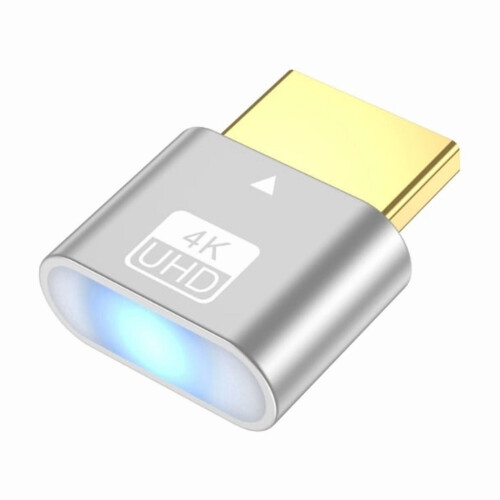 HDMI Dummy Plugs Virtual Headlessly Adapter με Emulators EDID για ρυθμίσεις πολλαπλών οθονών 4K60Hz