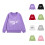 Kids Letter Print Warm Long Sleeve Sweatershirt 1