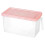 Stackable Refrigerator Containers, Square Food Storage with Handles for Vegetables & Meal Prep 1