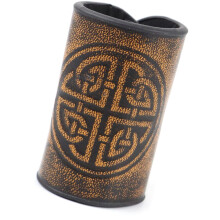 Retro PU Leather Hair Ties For Men Women Vintage Inspired Festival Accessory Birthday Gift Stylish Hair Decoration