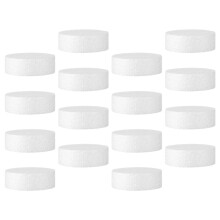 16Pcs White Foam Blocks for Arts and Crafts Versatile Material for Sculpting and Floral Projects