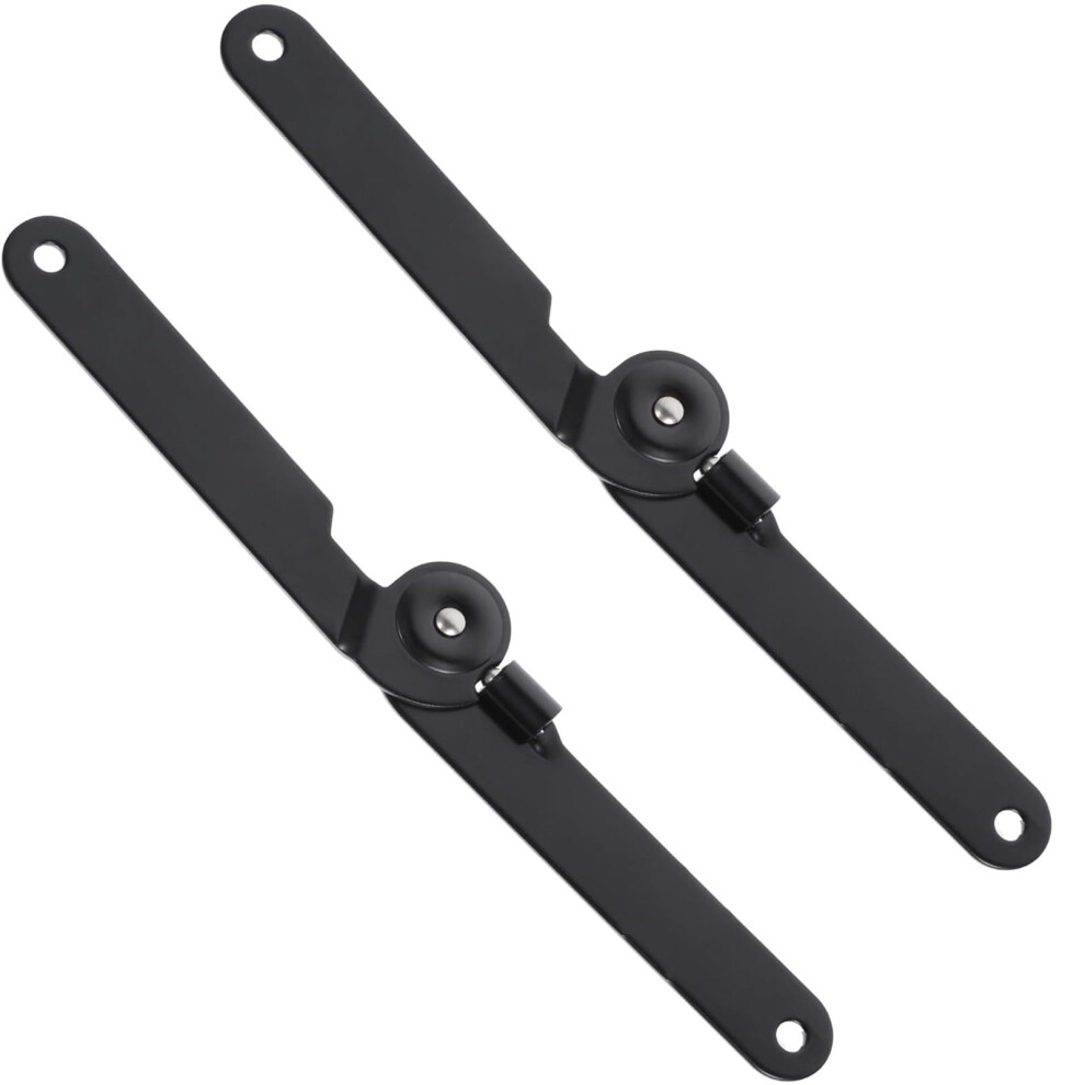Pack Of 2 Strong Iron Lid Support Heavy Duty 180 Degree Rotating Folding Hinges For Cabinet Door Furniture Hardware 9450273035222