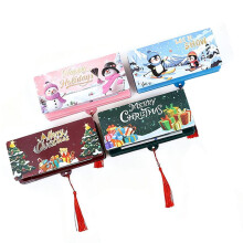 Weihnachtsgeldhüllen mit Umschlag, 4er-Pack