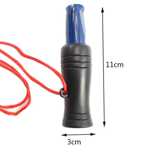 Sifflet Chasse En Plastique Noir Pour Appâter Canards 1
