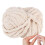 Νήμα Chenille Chunky 88.5Ft Νήμα από βελούδινη κουβέρτα Είδη πλεξίματος Χειροτεχνία για 1