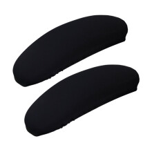 2Pcs Office Chair Arm Covers Computer Chair Arm Slipcover Arm Protectors Sleeves Black M