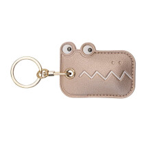 Leather Keychain Case Holder for compatible with Apple Airtag,Protective Air Tag Cover with Keychain Ring,Anti-Scratch Airtags Case for Keys