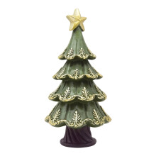Gilded Gold Star Tree Topper – Filigree Metal Ornament with Lace Cut-Outs, Lightweight & Reinforced Base, 320g