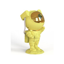 Astronaut Galaxy projector, bedroom lamp, children's room decorative aesthetics, adjustable head Angle