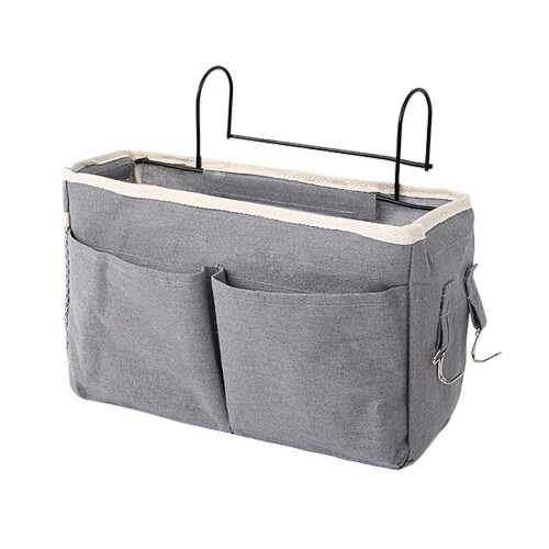 Κρεμαστή τσάντα αποθήκευσης κομοδίνου Organizer4Pockets από καμβά για κουκέτα, φοιτητική
