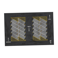 1/64 Model Car Parking Lot Scene Underground Toy Car Display Scene Model Car Mat Square Mat