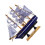 Sailing Theme Cupcake Topper Decorative Cake Decor Wood 1pc 1