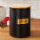 Kaffeedose mit luftdichtem Bambusdeckel 1