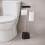 Toilettenpapierständer mit Ablage und Ersatzhalter 1