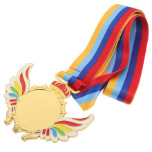Golden Award Medal with Neck Ribbon 1 piece