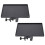 2Pcs ABS Clamp-on Microphone Stand Tray Black Sound Holder 4