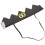 1Pc Handmade Black Decorative Crown Hat for Birthday Celebration 8