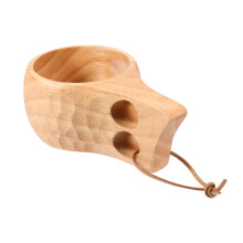 1Pc Wood Water Cup Brown Milk Mug Coffee Cup for Home and Gifts