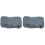 2St Herinneringsstenen Grijs Resin Graf Decoratieset 1