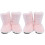 2Paren Roze Indoor Dikke Vloerlaarzen Antislip 1
