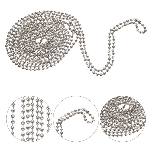 1Ensemble Billes Métal Argent Résistante Usage Décoratif 2