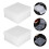 20Pièces Boîtes Slim Blanches Cd Dvd Organisateur Usage 3
