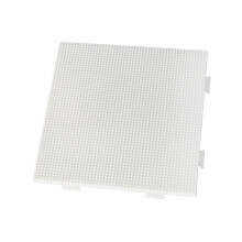 Bügelperlen-Steckplatten für Bastelprojekte, professionelle, stabile Bügelperlenplatten, weiß