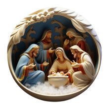 1 st julgransprydnader bilhängande hänge flerfärgade hållbara dekorationer traditionell plast pastellfärgad heminredning för enkel upphängning