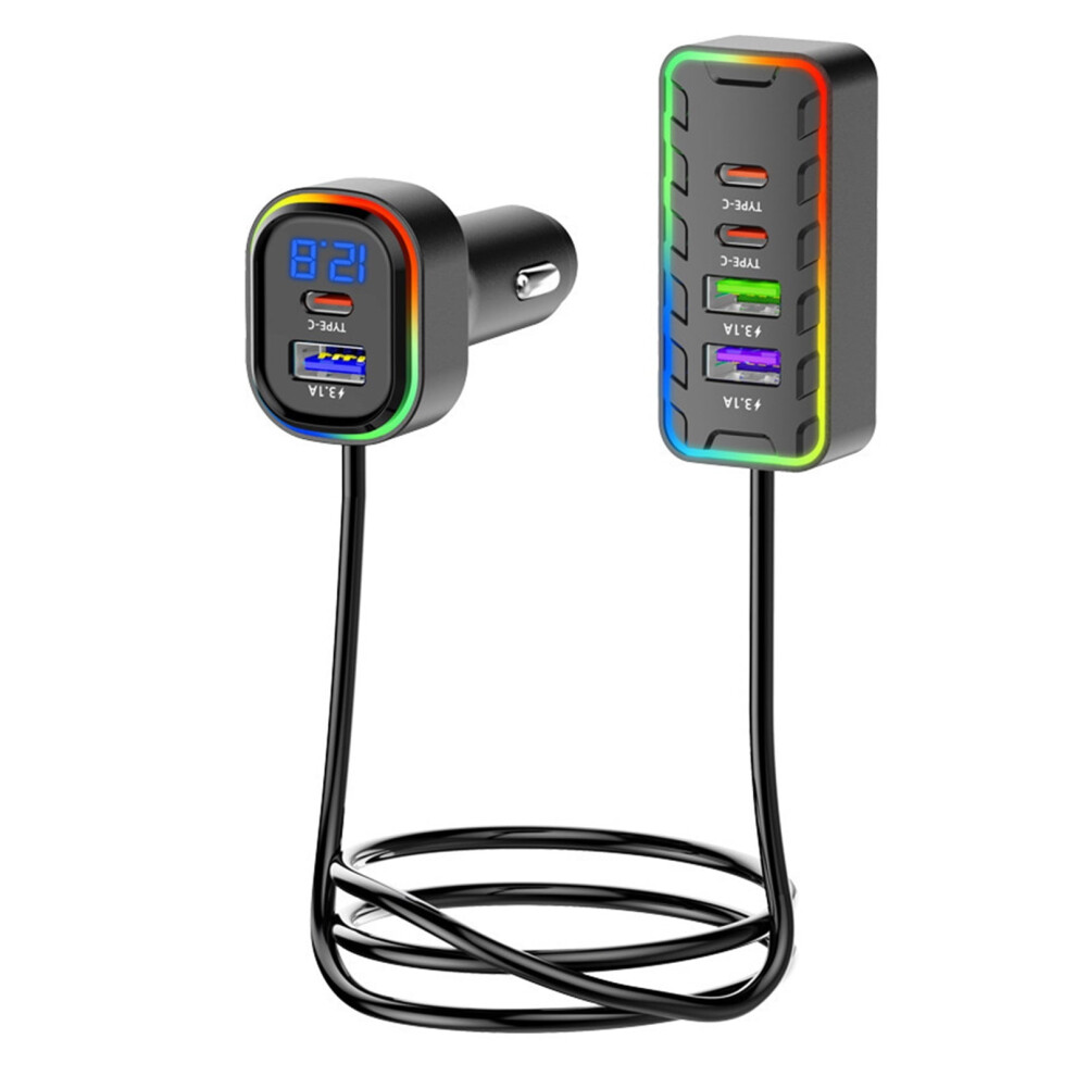 Guanghui Usb-C Car Charger 66W 6-Port Fast Charging 9122141523321