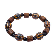 Handgeweven keramische sieraden met speelse katten, een stijlvolle armband met keramische kralen voor modebewuste vrouwen.