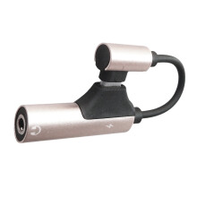Comhéadain Fuaime USB Cineál C go 3.5mm Aimplitheoirí Cluasán HiFi Díchódaithe Digiteach Tiontaire Cluasán le haghaidh Fón Cliste Táibléid