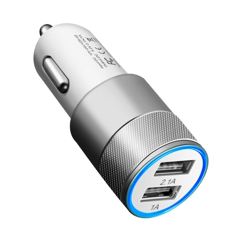 Car Charger Dual-Port Fast Charging For Iphone Ipad Samsung 968604428555