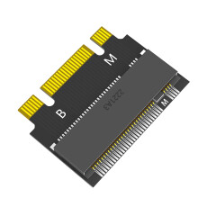 Adattatore convertitore da NVMe M Key B+M Key 2230 a 2242 per X270, X280, T470, T480, L480, T580