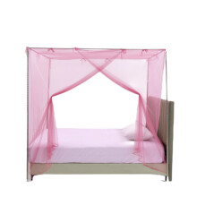 Mosquitera cuadrada grande para cama, 78,74 x 70,86 x 64,96 pulgadas, compatible con camas tamaño king.