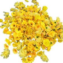 Cabezas de rosas de tela colgantes Getwindiy, vibrante decoración floral artificial de primavera para manualidades, guirnalda para el hogar y el