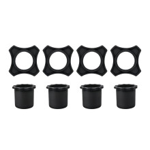 Highly density Sponge Mic Cover NonSlip Grip Rings Enhances AntiSlip Protections Ergonomic Design for Prolonged Use