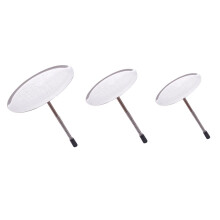 3Pcs Washable Stainless Steel Flower Nail for Cake Mounting and Baking Decoration