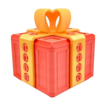 3D-gedruckte Schraubenpuzzle-Geschenkbox, 1 Stück