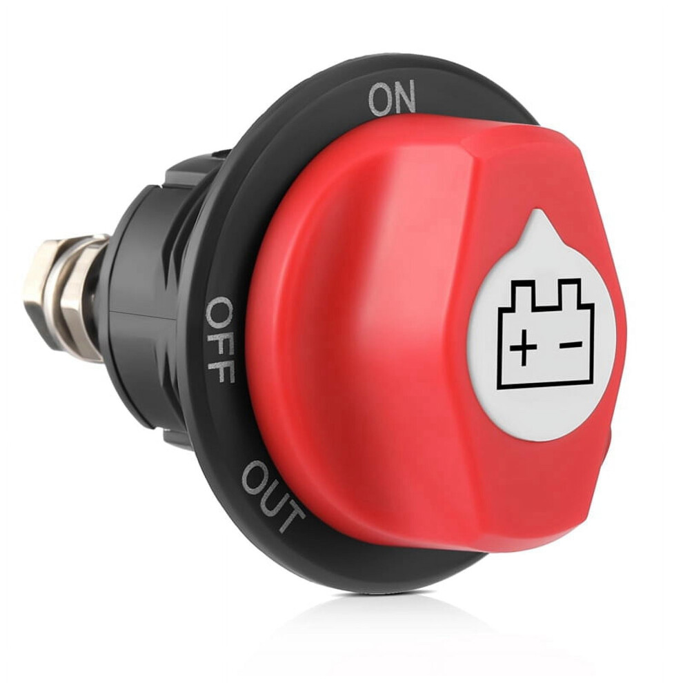 Battery Disconnect Switch 12-48V, Cut Shut Off Isolator For Marine Boat Rv Atv Car Utv Vehicle 100A 9340959254613