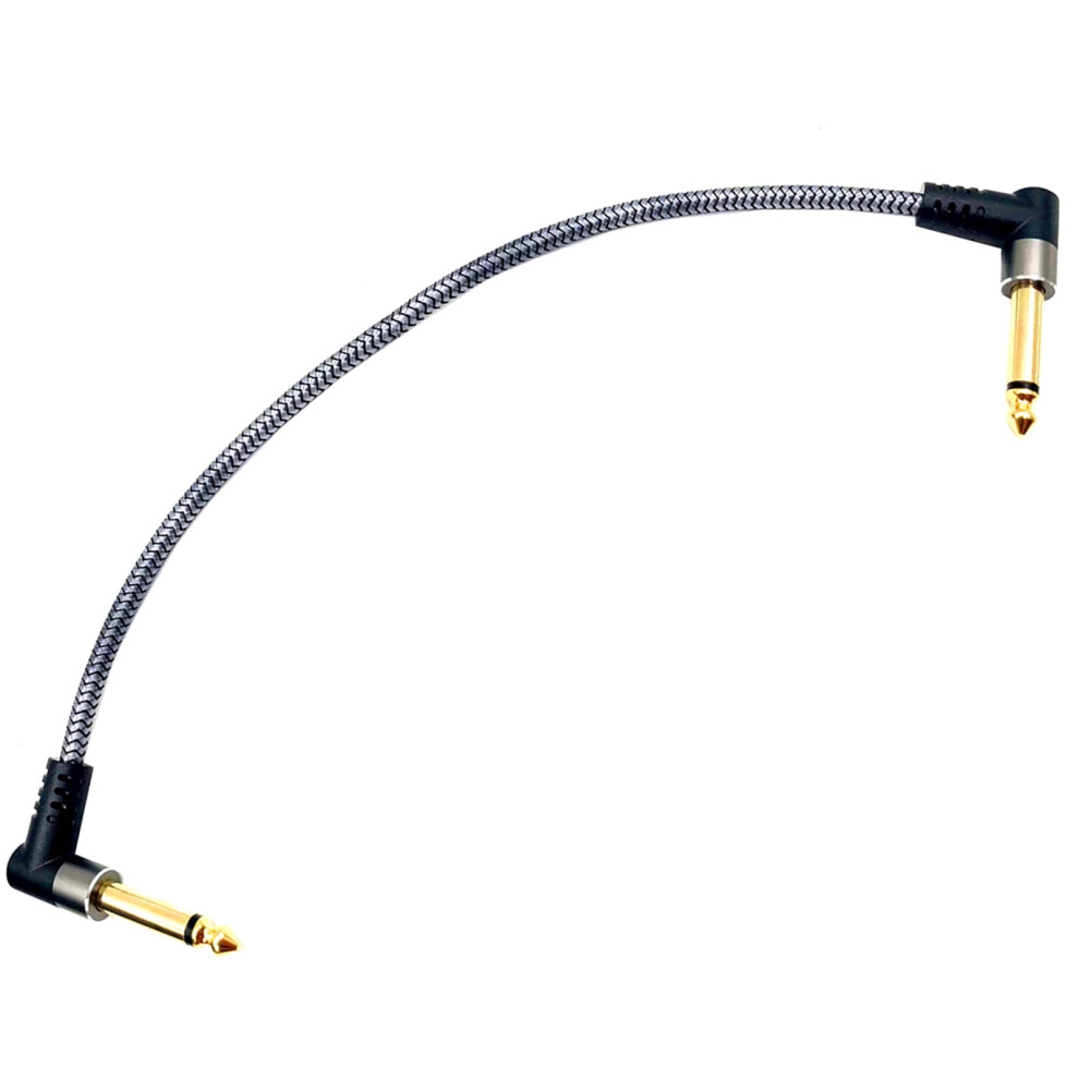 Guitar Patches Cable Instrument Connecting Right Angles Guitar Pedal Cable Effect Cable Low Noises Shield Cable 9313598208033